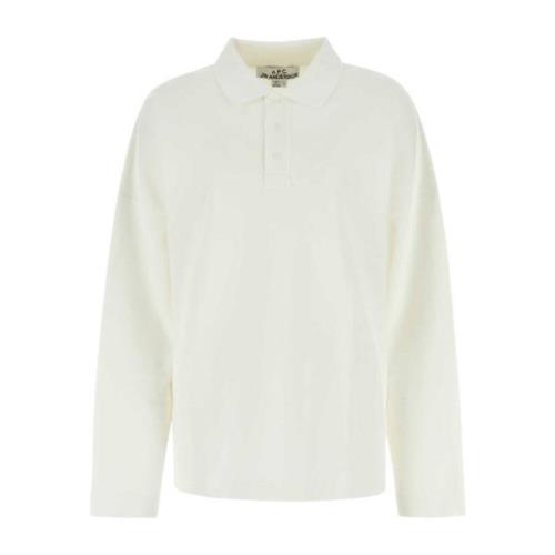 Polo Shirts A.p.c. , White , Dames