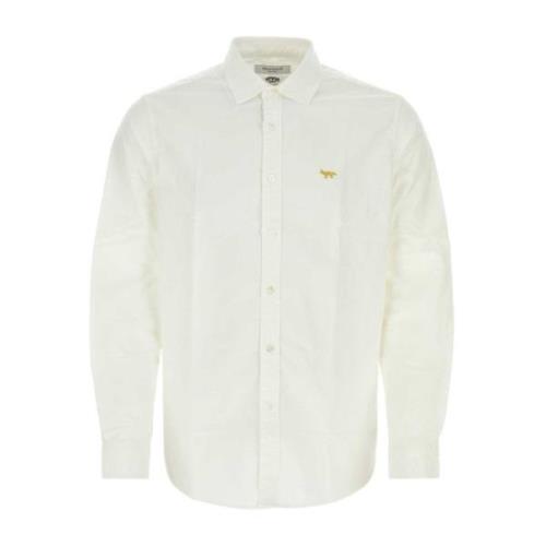 Witte Poplin Shirt Samenwerking Junya Watanabe , White , Heren