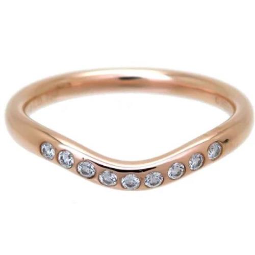 Pre-owned Rose Gold rings Tiffany & Co. Pre-owned , Pink , Dames