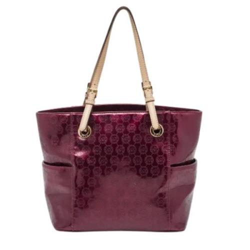 Pre-owned Leather totes Michael Kors Pre-owned , Red , Dames