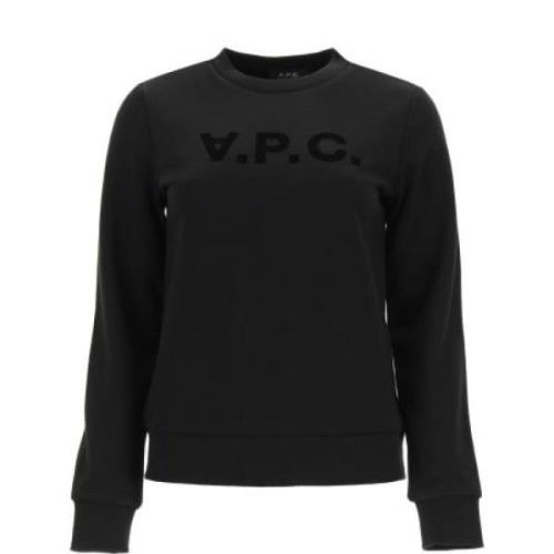 Felpa Dames Sweatshirt A.p.c. , Black , Dames