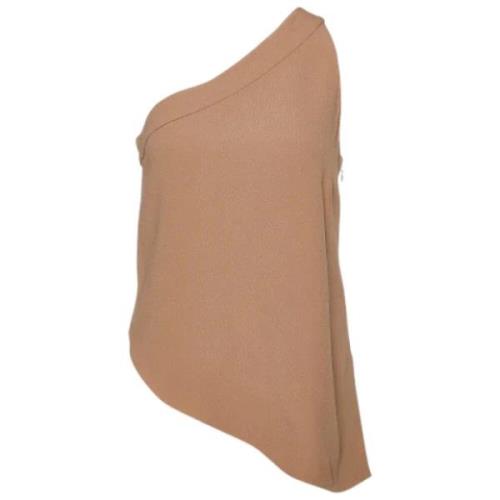 Pre-owned Fabric tops Armani Pre-owned , Beige , Dames