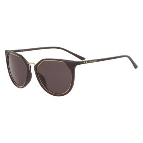 Bruine Ck18531S-201 Zonnebril Calvin Klein , Brown , Dames