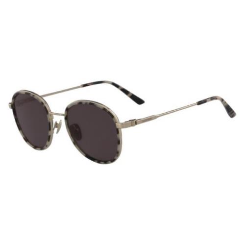 Ck18101S-106 Zonnebril Goud/Havana Grijs Calvin Klein , Gray , Unisex