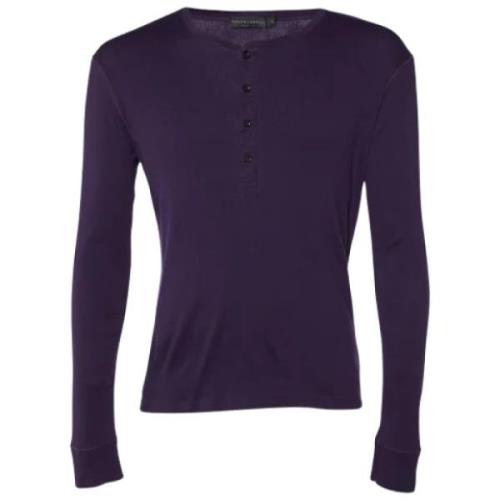 Pre-owned Cotton tops Ralph Lauren Pre-owned , Purple , Dames