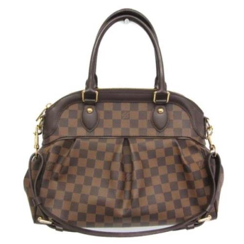 Pre-owned Canvas louis-vuitton-bags Louis Vuitton Vintage , Brown , Da...