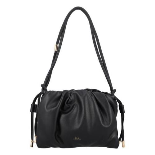 Zwarte Handtas Ninon Mini Tas A.p.c. , Black , Dames