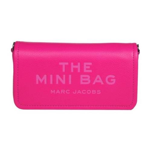 Roze Leren Schoudertas Mini Marc Jacobs , Pink , Dames