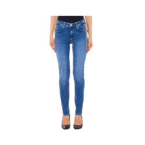 Blauwe Denim Jeans Liu Jo , Blue , Dames