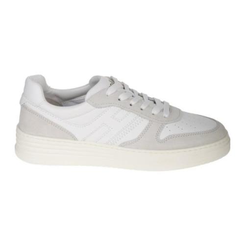 Bicolor platte schoenen Hogan , White , Heren