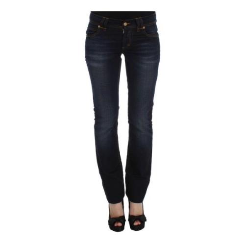 Blauwe Wassing Slim Fit Jeans John Galliano , Blue , Dames