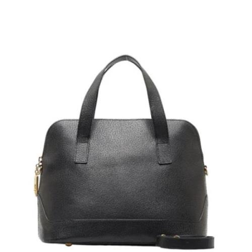 Pre-owned Leather celine-bags Celine Vintage , Black , Dames