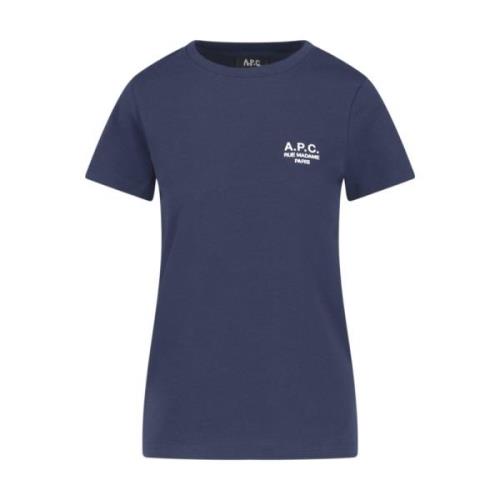T-Shirts A.p.c. , Blue , Dames