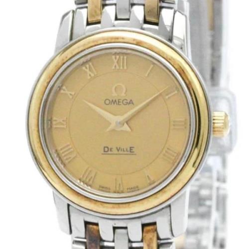 Pre-owned Stainless Steel watches Omega Vintage , Yellow , Dames