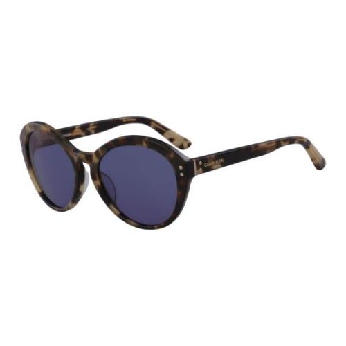 Blauwe Havana Zonnebril Ck18506S-244 Calvin Klein , Brown , Dames