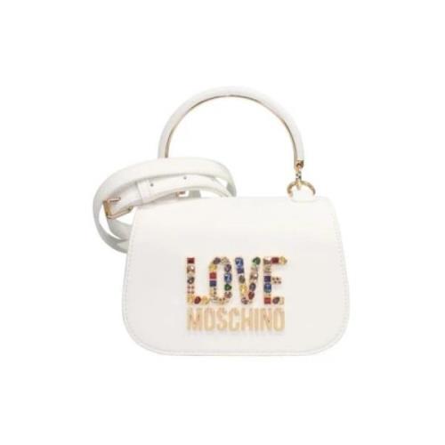 Handbags Love Moschino , White , Dames