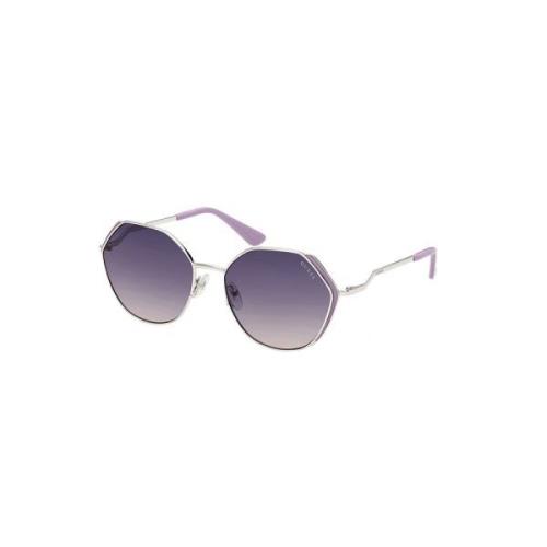 Stijlvolle Verlooplens Zonnebril Guess , Gray , Dames