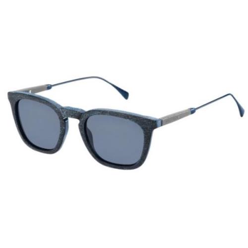 Blauwe Gradient Zonnebril TH 1383/S Tommy Hilfiger , Blue , Heren