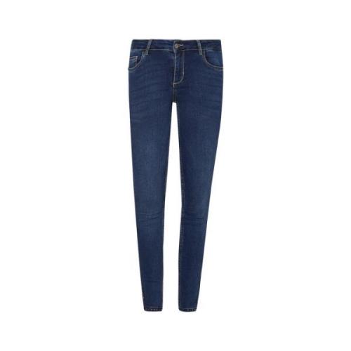 Blauwe Denim Jeans Liu Jo , Blue , Dames