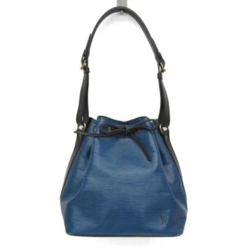 Pre-owned Leather louis-vuitton-bags Louis Vuitton Vintage , Blue , Da...