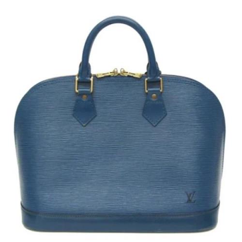 Pre-owned Leather louis-vuitton-bags Louis Vuitton Vintage , Blue , Da...