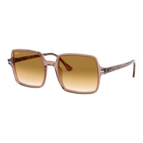 Square II Zonnebril Bruin Verloop Ray-Ban , Brown , Dames