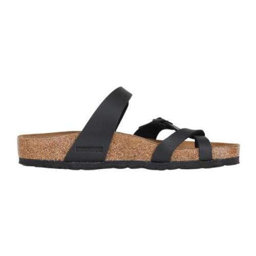 Zwarte Mayari Slippers Birkenstock , Black , Heren