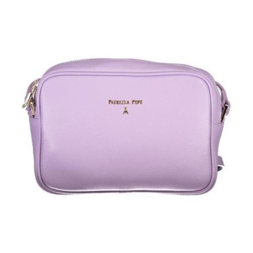 Paarse handtas met ritssluiting Patrizia Pepe , Purple , Dames