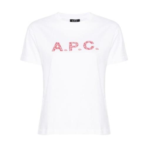 Chelsea Tab T-Shirt A.p.c. , White , Dames