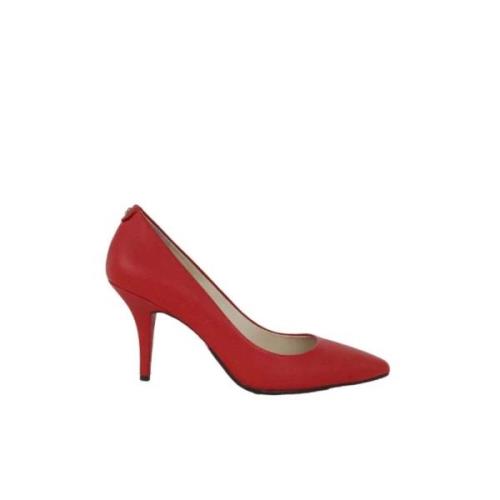 Pre-owned Leather heels Michael Kors Pre-owned , Red , Dames