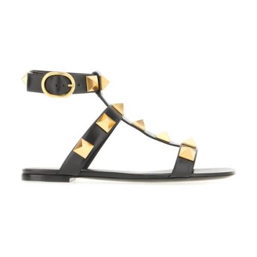 Stijlvolle Sandalen voor Vrouwen Valentino Garavani , Black , Dames