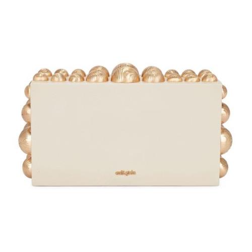 Yadira Clutch Tas Cult Gaia , Beige , Dames