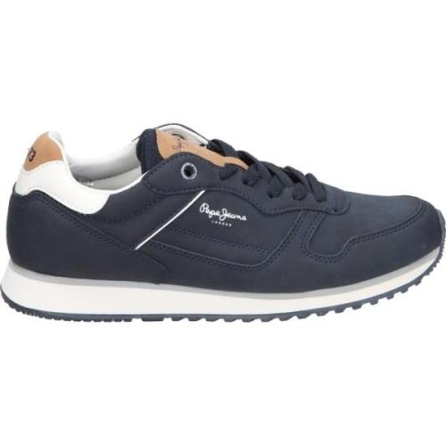 Heren Klassieke Schoenen Pepe Jeans , Blue , Heren