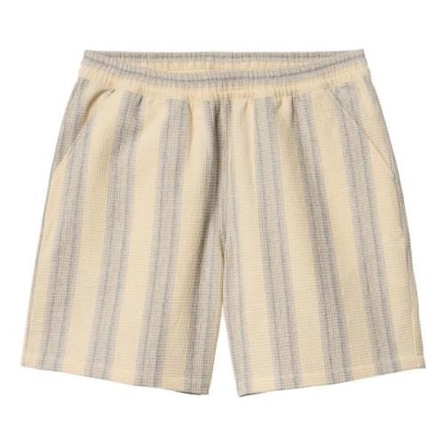 Dodson Stripe/Natural Shorts Carhartt Wip , Multicolor , Heren