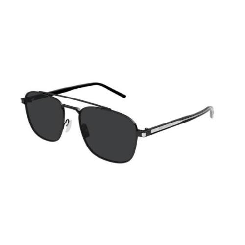 Zwarte zonnebril SL 665 model Saint Laurent , Black , Dames