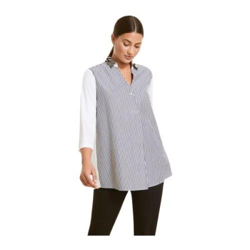 Elegante Blouse Marina Rinaldi , White , Dames