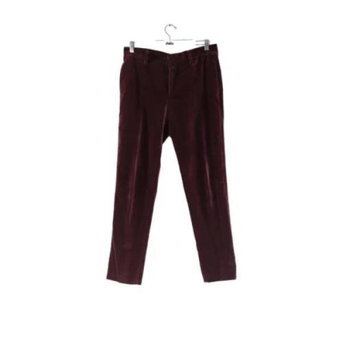 Pre-owned Velvet bottoms Maison Margiela Pre-owned , Brown , Heren