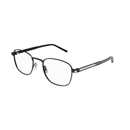 Zwarte Frame Zonnebril Saint Laurent , Black , Unisex