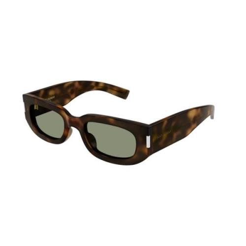 Groene Havana Zonnebril SL 697 Saint Laurent , Brown , Dames