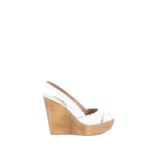 Pre-ownedLeatherheels Alaïa Pre-owned , White , Dames