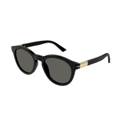 Zwart Grijs Zonnebril Gg1501S Gucci , Black , Dames