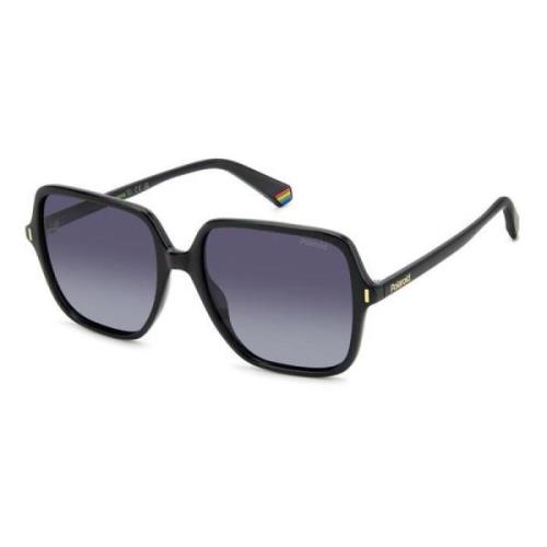 Sunglasses Black Polarized Shaded Gray Polaroid , Black , Dames