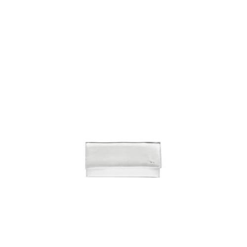 Technisch Materiaal Dames Clutch Knoopsluiting Nerogiardini , Gray , D...