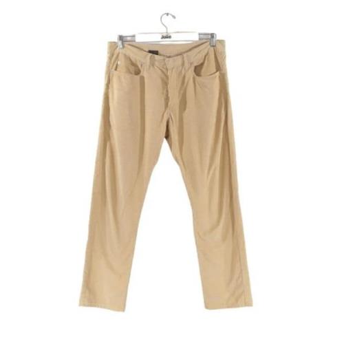 Pre-owned Cotton bottoms Dior Vintage , Beige , Heren