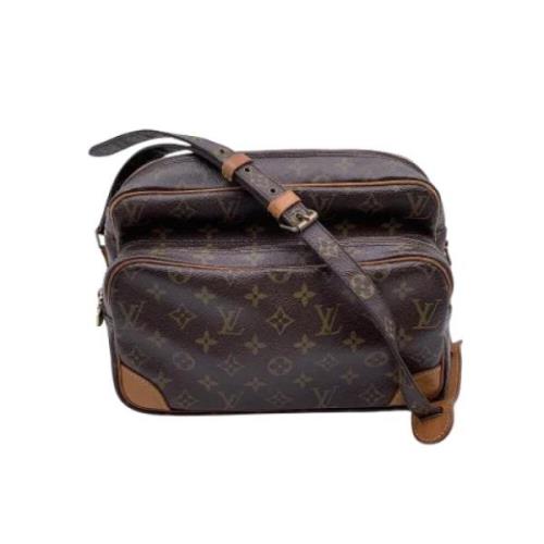 Pre-owned Canvas crossbody-bags Louis Vuitton Vintage , Brown , Dames