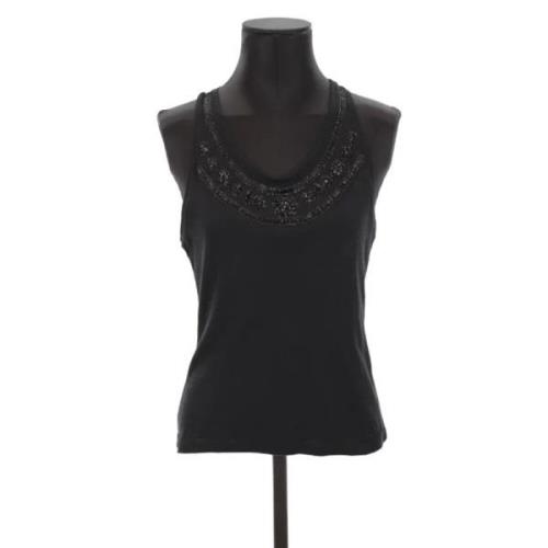 Pre-owned Cotton tops Dior Vintage , Black , Dames