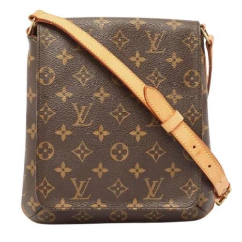 Pre-owned Leather louis-vuitton-bags Louis Vuitton Vintage , Brown , D...