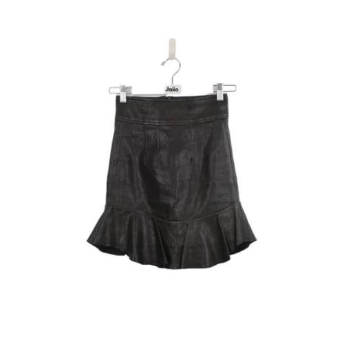 Pre-owned Leather bottoms Isabel Marant Pre-owned , Black , Dames