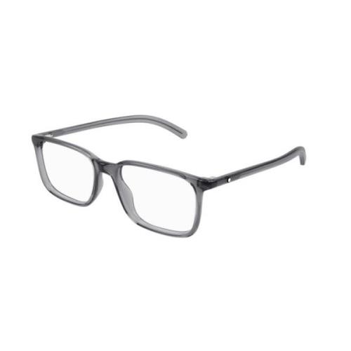 Grijze Stijlvolle Mb0328O 002 Zonnebril Montblanc , Gray , Heren