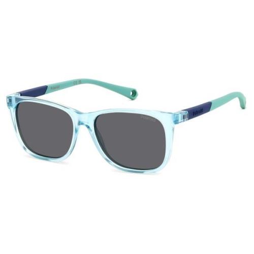 Azure/Grey Sunglasses Polaroid , Blue , Unisex